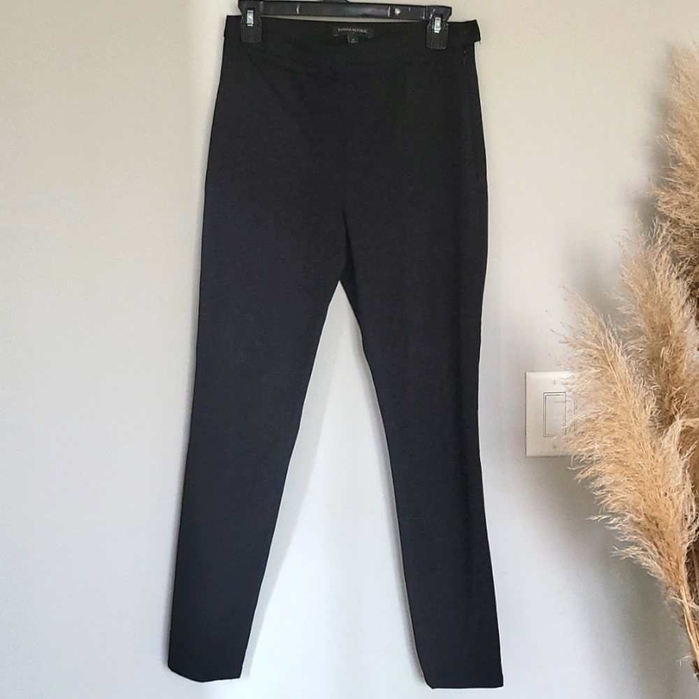 Banana republic skinny fit Kivanch hw leg size 6 side zip